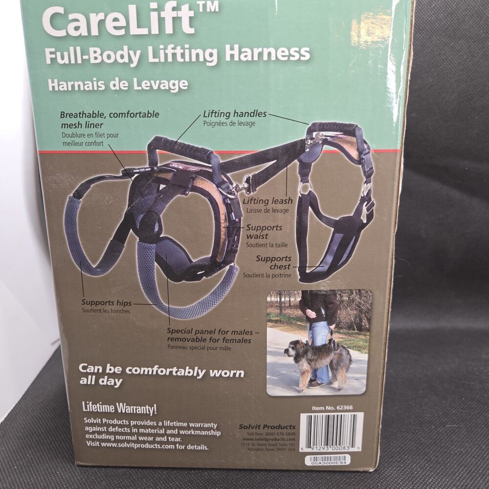 Solvit Care Lift FULL BODY Medium Dog Lifting Harness 35-70 Lbs. NEW - Picture 5 of 5